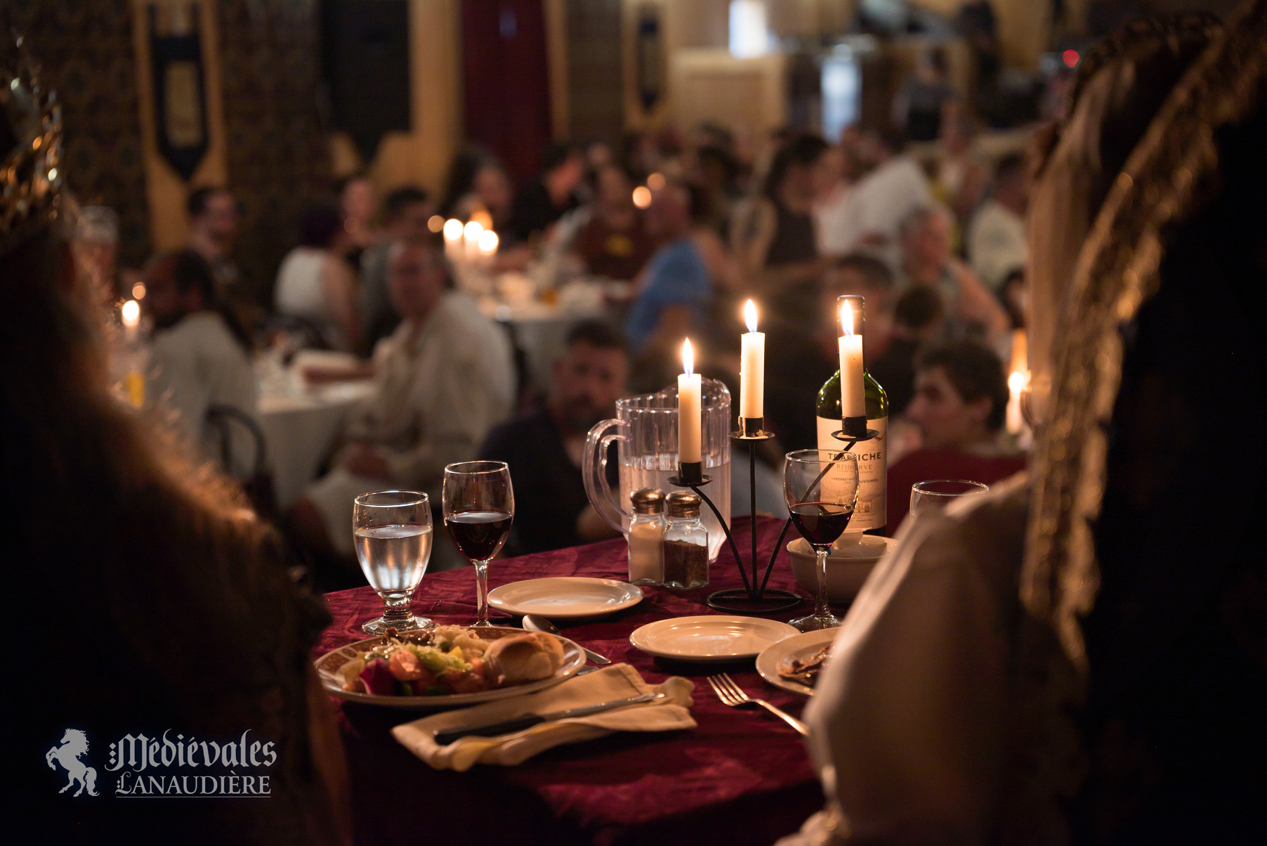 Banquet mariage en Nouvelle-France